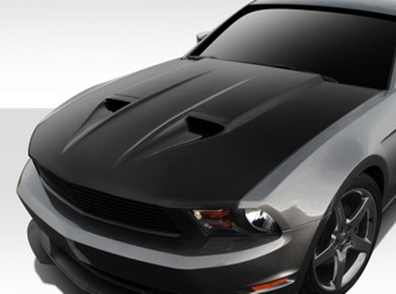 Duraflex CV-X Version 5 Hood 2010-12 Ford Mustang Duraflex CV-X Version 5 Hood 2010-12 Ford Mustang